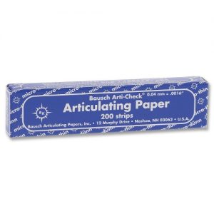 Bausch Articulating Paper 40 Microns