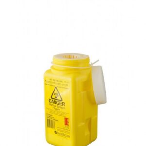 Sharp Container Screw Top Rectangle Shape