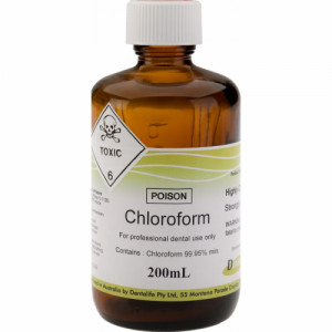 Chloroform Amber Glass Bottle 200ml