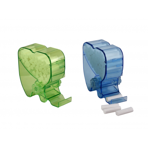 Cotton Roll Dispenser Blue Each Dental Zone
