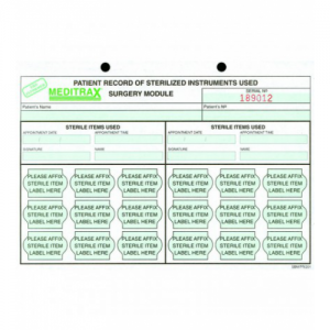 Getinge Patient Record Sheet Pad--50 sheets