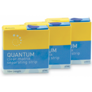 Quantum Clear Matrix Separating Strips