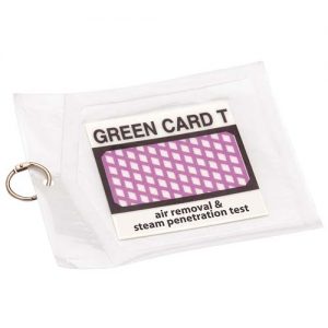 Green Card Indicator Card - Bowie Dick Test