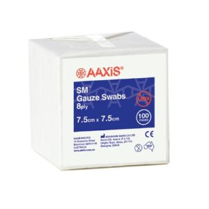 Gauze Swab 7.5cmx7.5cm 8ply