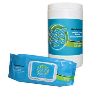Speedy Clean Neutral Hospital Grade Wipes