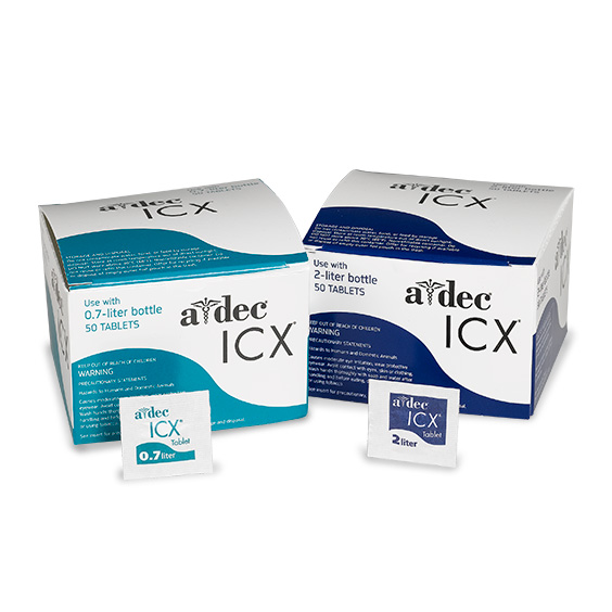Adec ICX Waterline Treatment Tablets Box of 50 Dental Zone