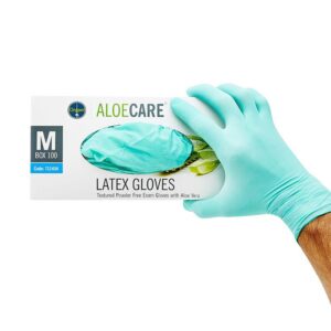 Ongard Aloecare Powder-Free Latex Gloves